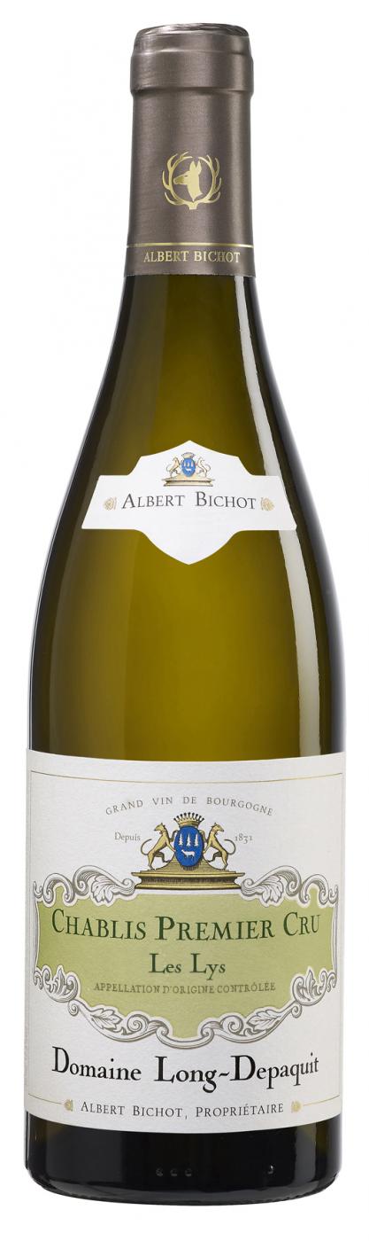 Chablis 1er cru les lys 2022, dom. long depaquit, albert bichot, 75cl